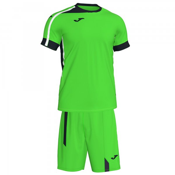 ROMA II SET FLUOR GREEN-BLACK S/S