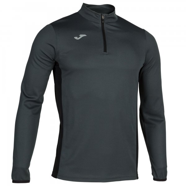 SWEATSHIRT RUNNING NIGHT ANTHRACITE