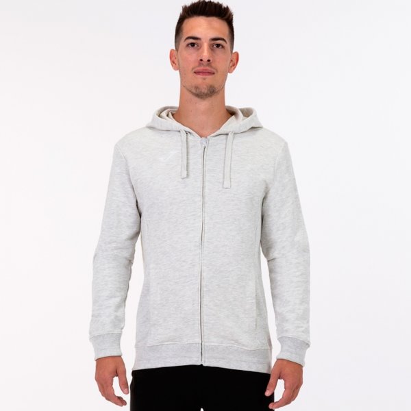 HOODED JACKET MELANGE