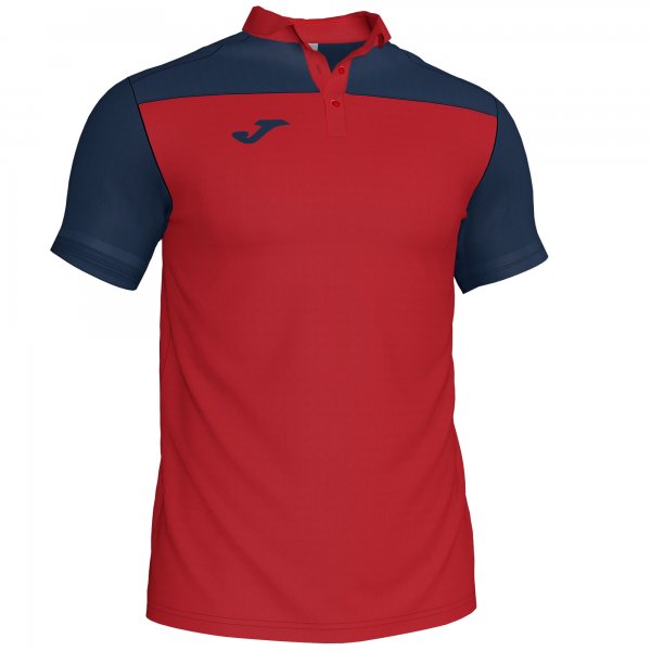 POLO SHIRT HOBBY II RED-NAVY S/S