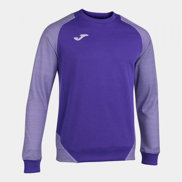 ESSENTIAL II SWEATSHIRT PURPLE-WHITE
