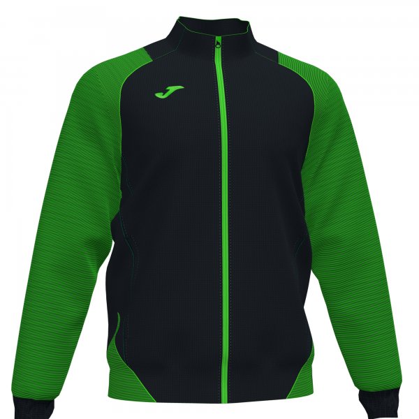 ESSENTIAL II JACKET FLUOR GREEN-BLACK