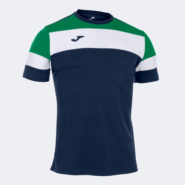 CREW IV COTTON T-SHIRT DARK NAVY-GREEN S/S