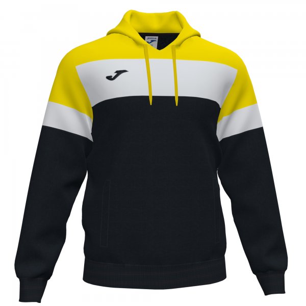 CREW IV HOODIE SWEATSHIRT BLACK-YELLOW
