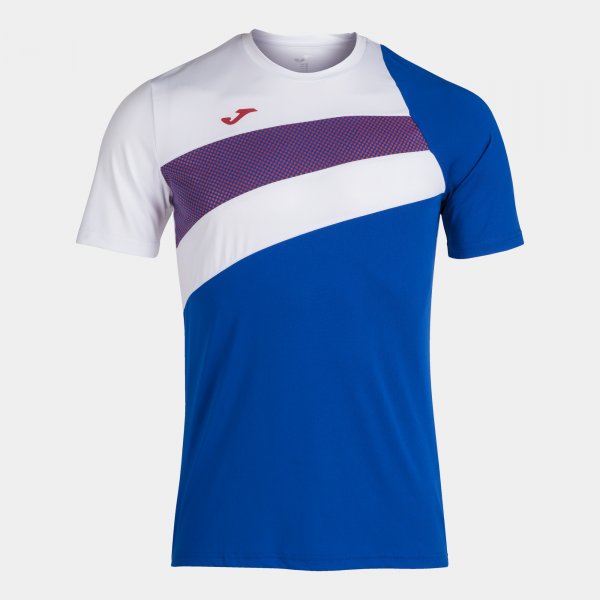 ANCARES T-SHIRT ROYAL-WHITE-RED S/S