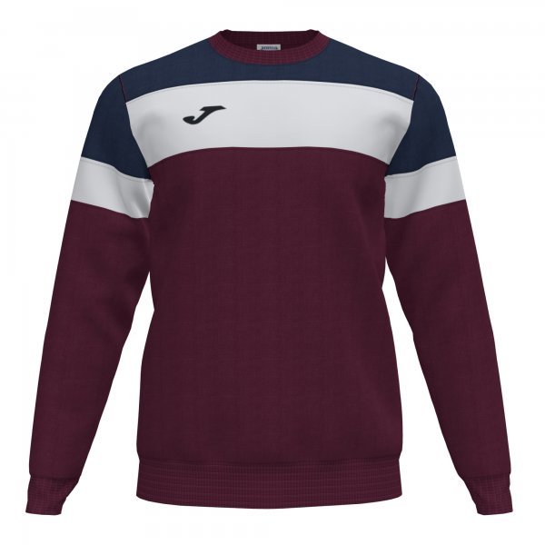 CREW IV SWEATSHIRT BURGUNDY-DARK NAVY