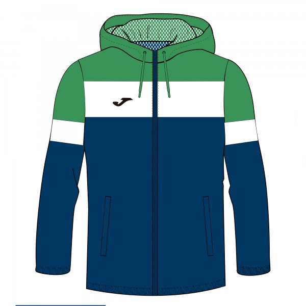 CREW IV RAINJACKET DARK NAVY-GREEN