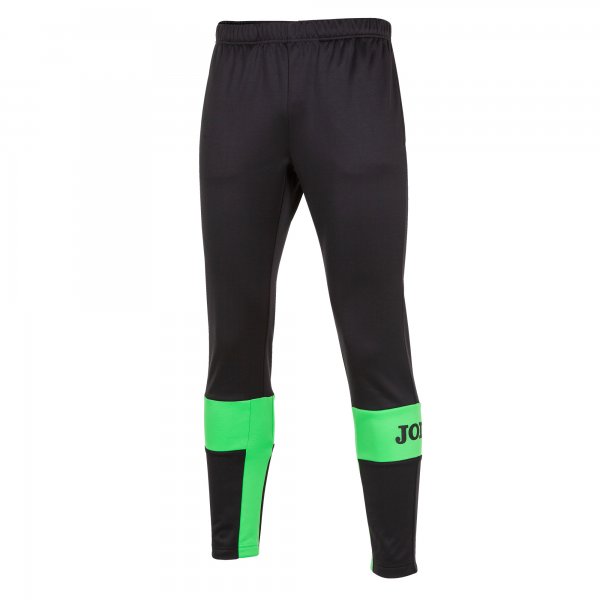 FREEDOM LONG PANTS BLACK-FLUOR GREEN