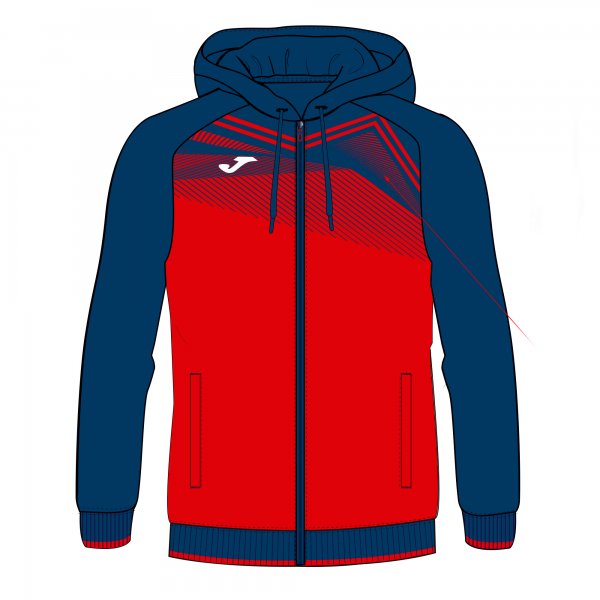 SUPERNOVA II HOODIE JACKET DARK NAVY-RED