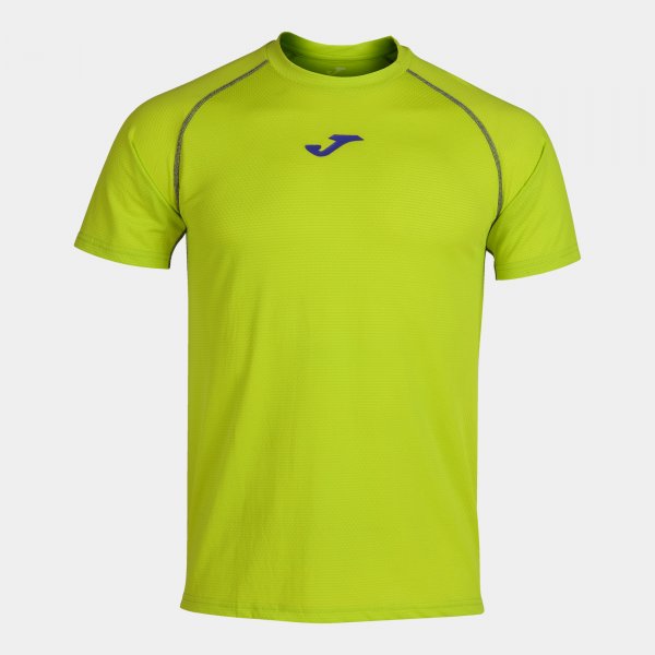 ALMANZOR T-SHIRT LIME-BLUE S/S
