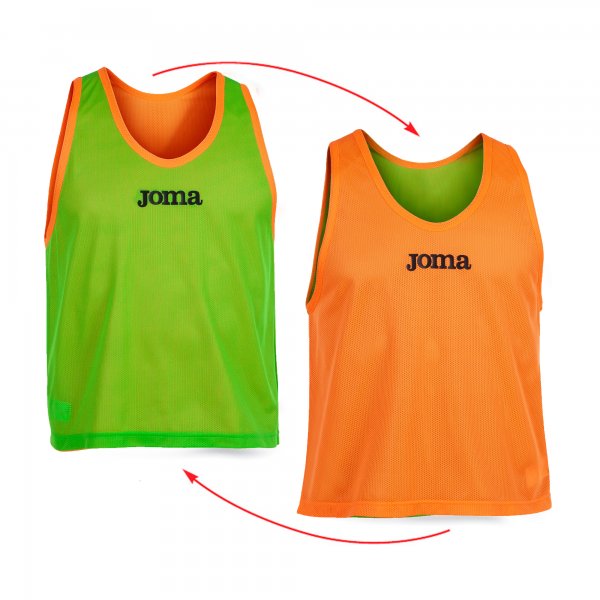 REVERSIBLE TRAINING BIB F.ORANGE-F.GREEN