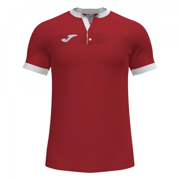 TORNEO SHORT SLEEVE POLO RED WHITE