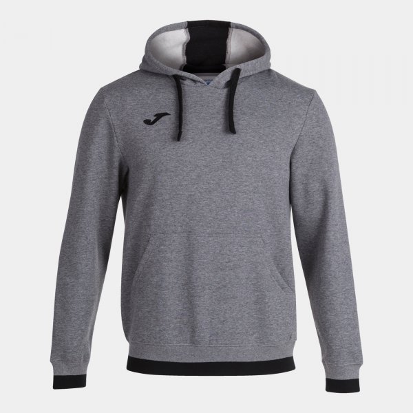 CONFORT II HOODIE MELANGE GRAY BLACK