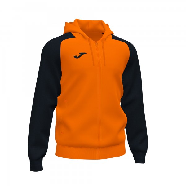 ACADEMY IV ZIP-UP HOODIE ORANGE BLACK