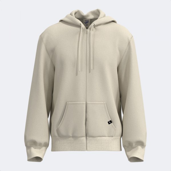JUNGLE ZIP-UP HOODIE BEIGE