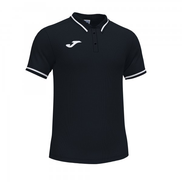 CONFORT II SHORT SLEEVE POLO BLACK