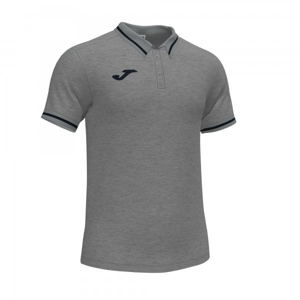 CONFORT II SHORT SLEEVE POLO MELANGE GREY