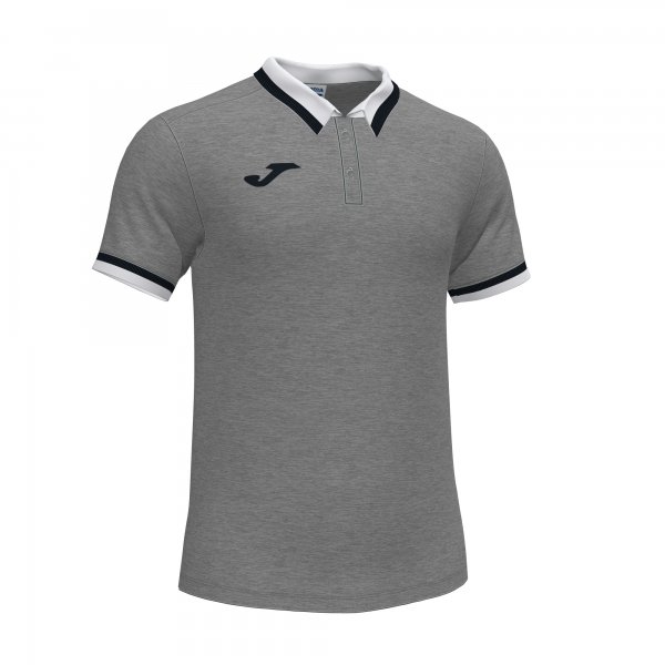 CONFORT II SHORT SLEEVE POLO MELANGE GREY