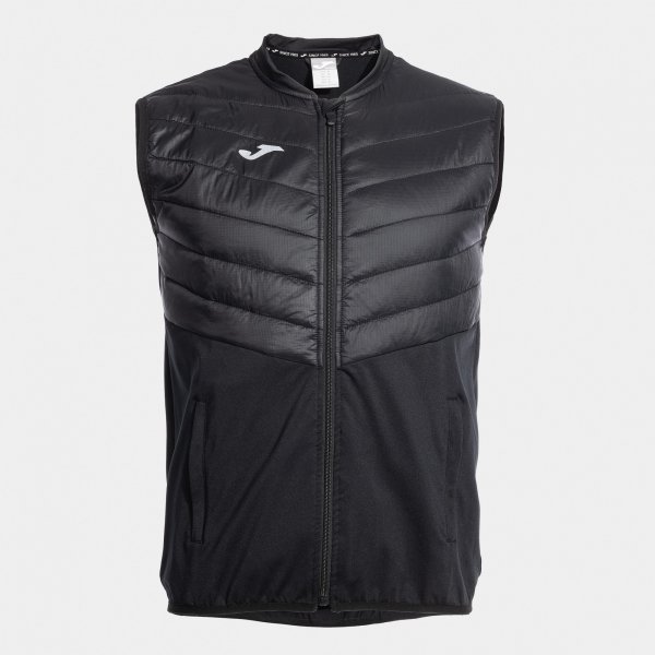 R-COMBI PADDING VEST BLACK