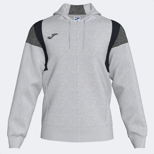 CONFORT III ZIP-UP HOODIE MELANGE GREY