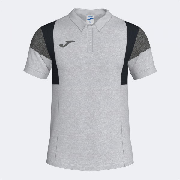 CONFORT III SHORT SLEEVE POLO MELANGE GREY