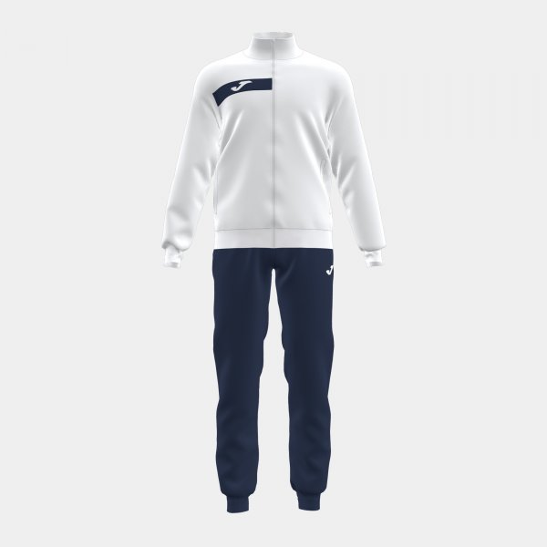 COLUMBUS TRACKSUIT WHITE NAVY