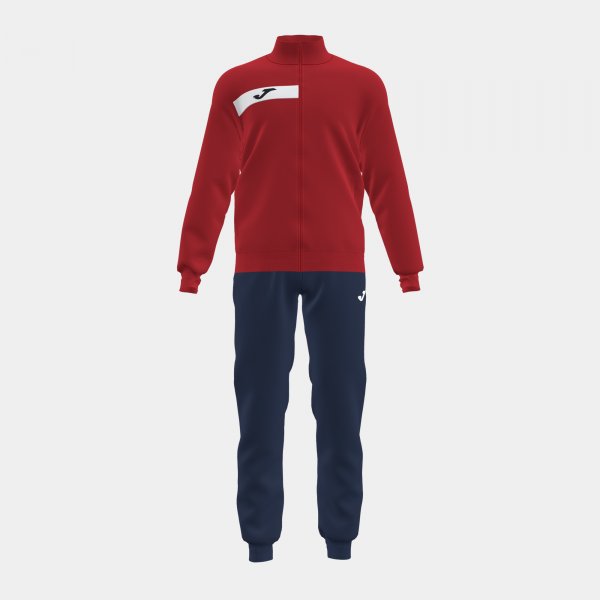 COLUMBUS TRACKSUIT RED NAVY