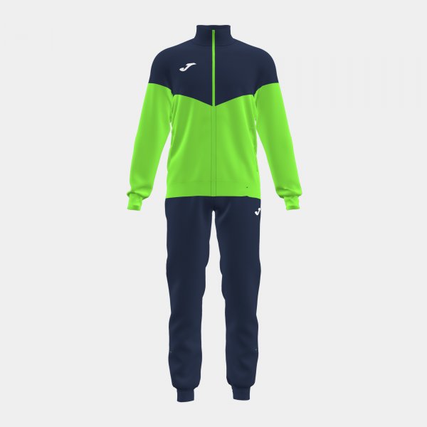 OXFORD TRACKSUIT FLUOR GREEN NAVY