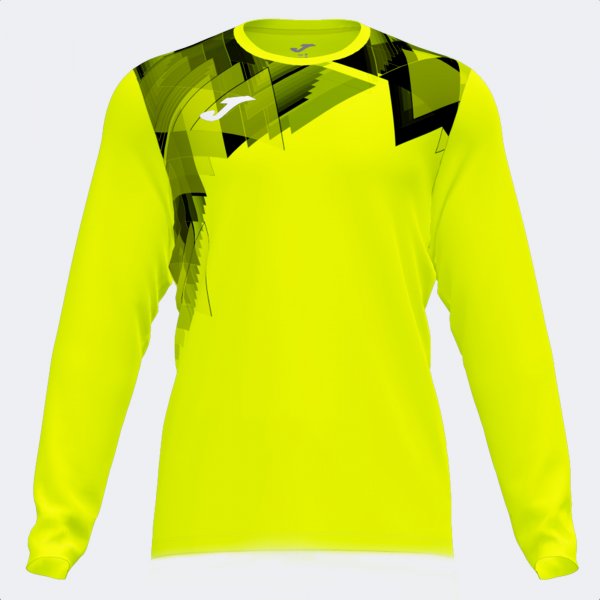 ZAMORA VI LONG SLEEVE T-SHIRT FLUOR YELLOW BLACK