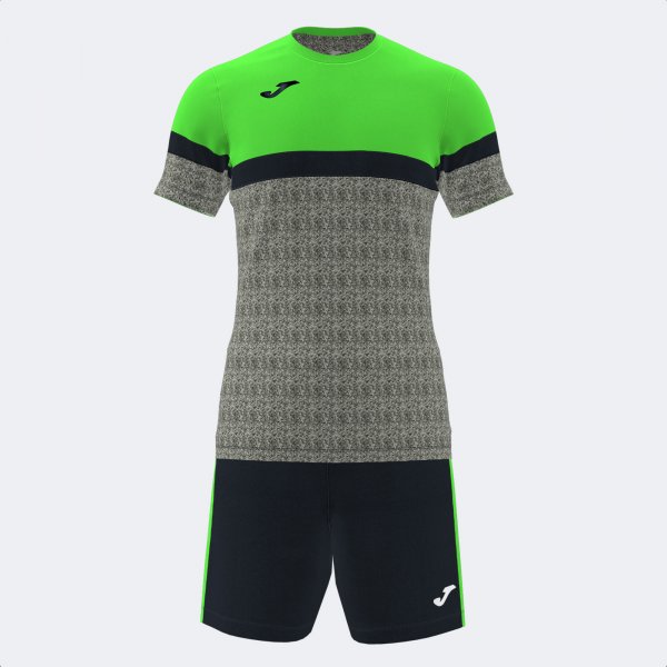   DANUBIO MELANGE GREY FLUOR GREEN