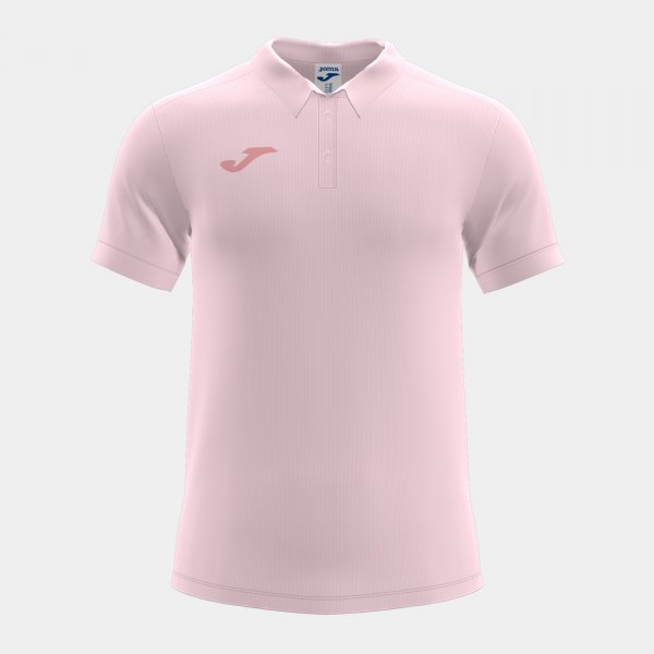 PASARELA III SHORT SLEEVE POLO PINK