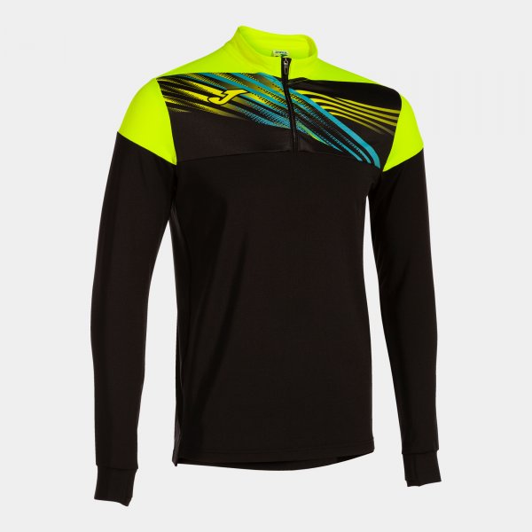 ELITE X SWEATSHIRT BLACK FLUOR YELLOW