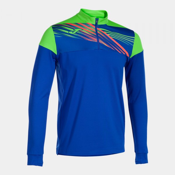 ELITE X SWEATSHIRT ROYAL FLUOR GREEN