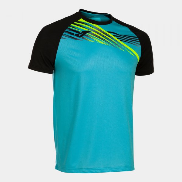 ELITE X SHORT SLEEVE T-SHIRT FLUOR TURQUOISE BLACK