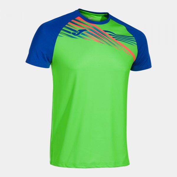 ELITE X SHORT SLEEVE T-SHIRT FLUOR GREEN ROYAL