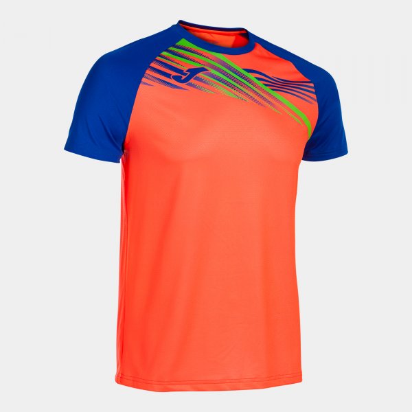 ELITE X SHORT SLEEVE T-SHIRT FLUOR CORAL ROYAL