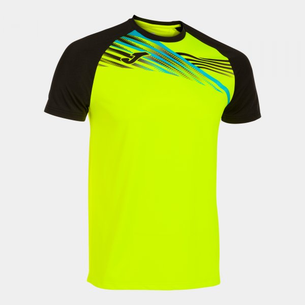 ELITE X SHORT SLEEVE T-SHIRT FLUOR YELLOW BLACK