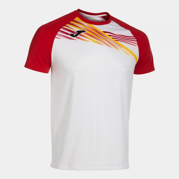 ELITE X SHORT SLEEVE T-SHIRT WHITE RED