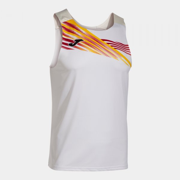 ELITE X SLEEVELESS SHIRT WHITE