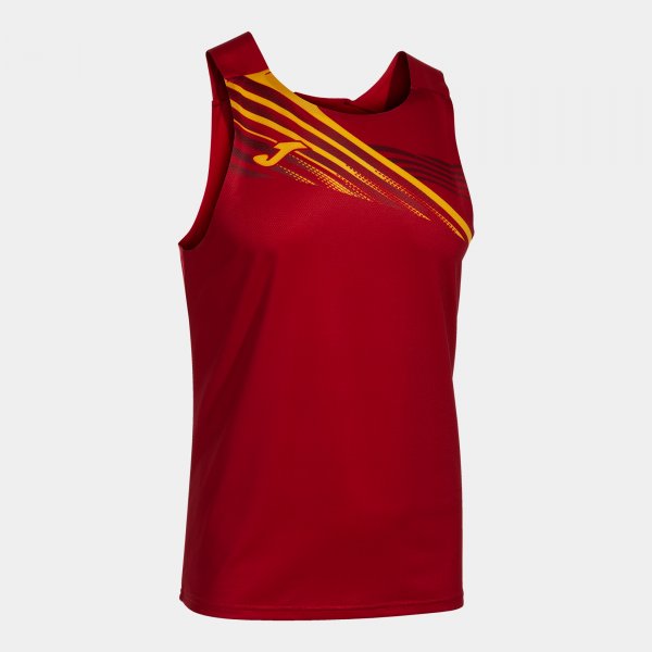 ELITE X SLEEVELESS SHIRT RED