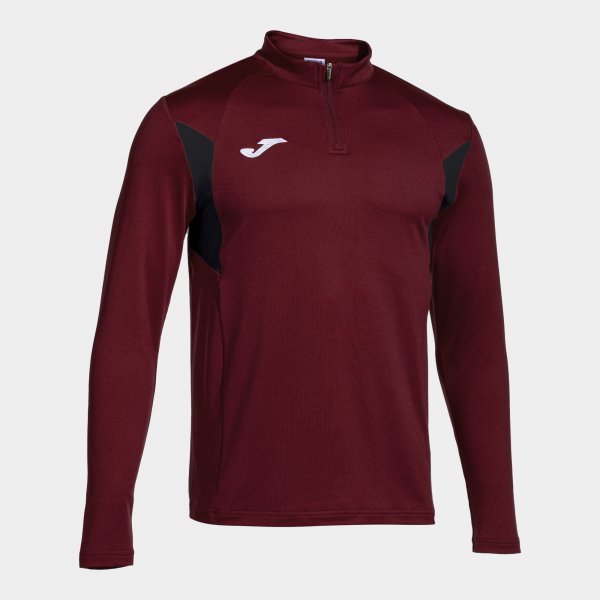 WINNER III SWEATSHIRT BURGUNDY BLACK