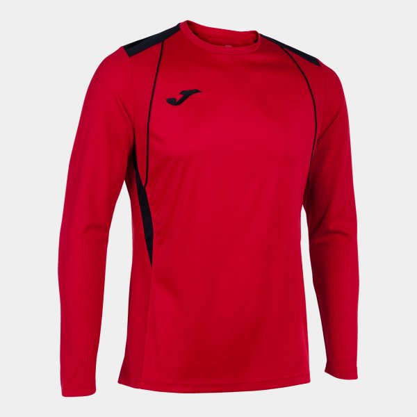 CHAMPIONSHIP VII LONG SLEEVE T-SHIRT RED BLACK