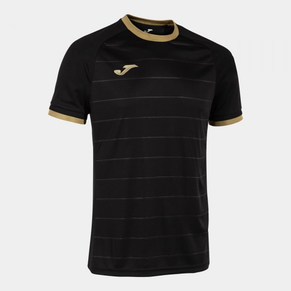 GOLD V SHORT SLEEVE T-SHIRT BLACK