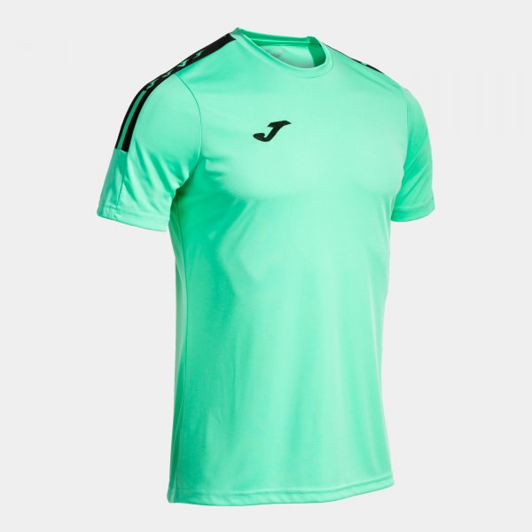 OLIMPIADA SHORT SLEEVE T-SHIRT GREEN BLACK