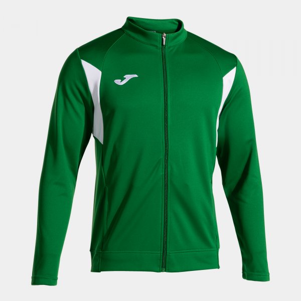 WINNER III FULL ZIP SWEATSHIRT GREEN WHITE