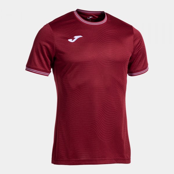 TOLETUM V SHORT SLEEVE T-SHIRT BURGUNDY