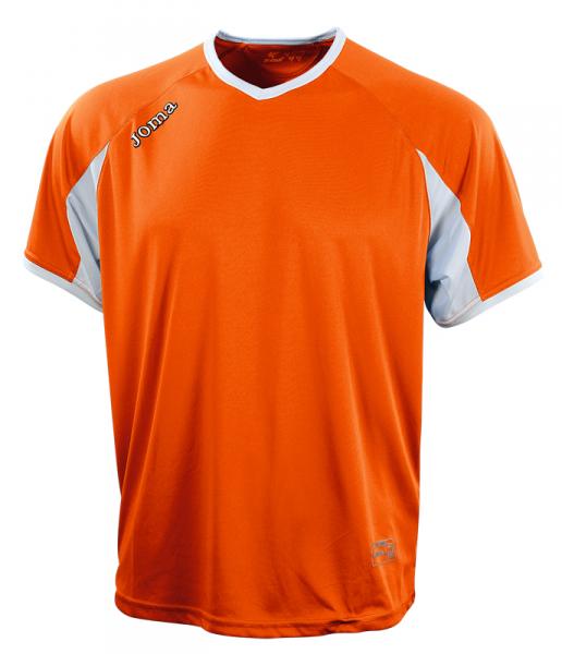SHIRT CORINTO S/S ORANGE WHITE