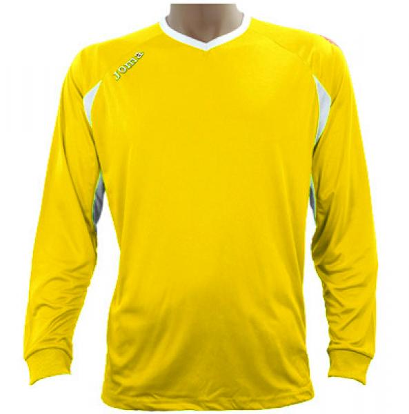 SHIRT CORINTO L/S YELLOW WHITE