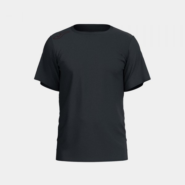 INDOOR GYM SHORT SLEEVE T-SHIRT BLACK