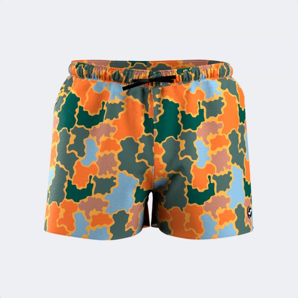 SANTA MONICA SWIM SHORTS YELLOW